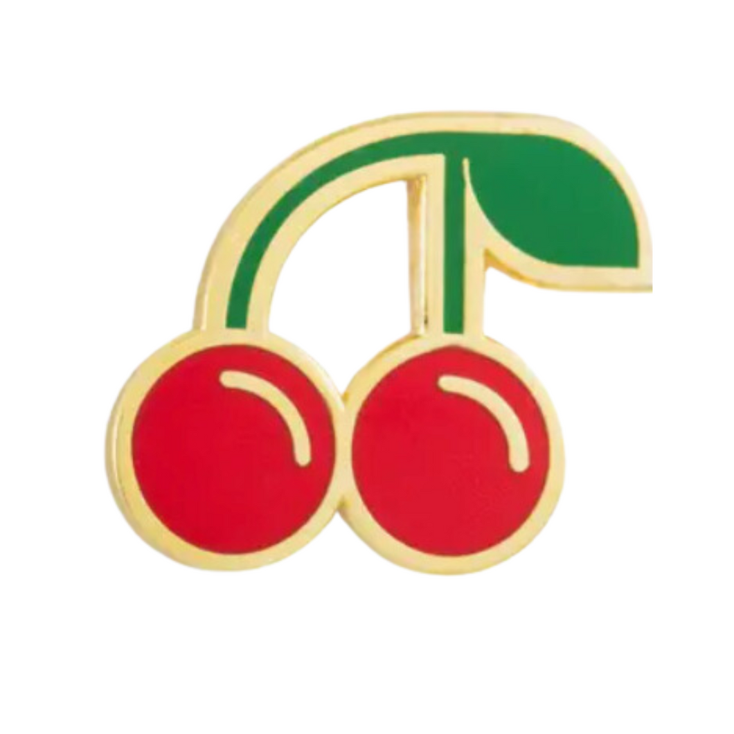 Cherry Enamel Pin